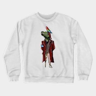 Pirate Gator Crewneck Sweatshirt